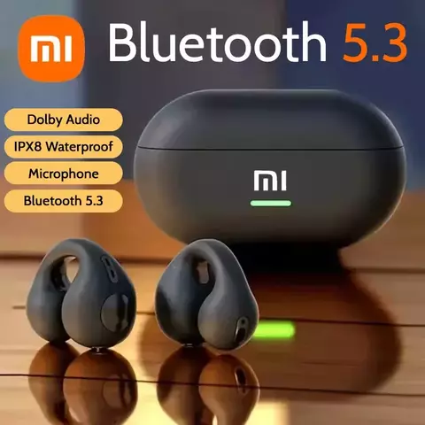 Xiaomi t75 fones de ouvido bluetooth 5.3 condução óssea sem fio esportes alta performa - comprar online
