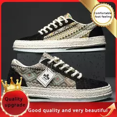 Sapatos masculinos leves tênis masculino verão novos sapatos de sulfeto rendas - comprar online