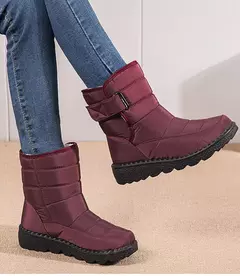Botas femininas 2024 sapatos de inverno mulher botas de neve à prova dwaterproo na internet