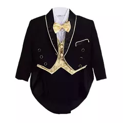 Imagem do Bebê menino define roupa de batismo crianças festa de aniversário de casament