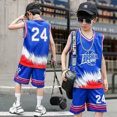 Uniforme de Treinamento Infantil, Jersey de Basquete, Secagem Rápida, Camisa Co - comprar online