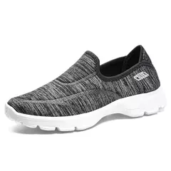 Sapatos casuais de caminhada respirável para homens e mulheres, sapatos baixos - comprar online