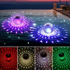 Luzes flutuantes solares para piscina, à prova d&#39;água, led, energia solar, - comprar online