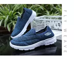 Sapatos casuais de caminhada respirável para homens e mulheres, sapatos baixos - loja online