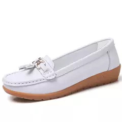 Sapatos femininos enfermeira mocassins sapatos clássicos apartamentos zapatos m - Show Drop