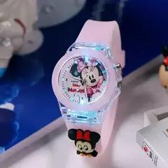 Imagem do Disney-Relógios Infantis Mickey, Relógio de Pulso em Silicone, Princesa Elsa,