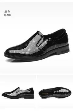 2024 novos sapatos de couro para homens padrão floral sapatos formais masculino na internet