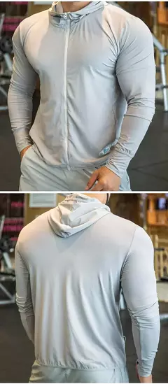 2023 jaqueta masculina de alta qualidade esportes zip up manga longa camisetas r na internet
