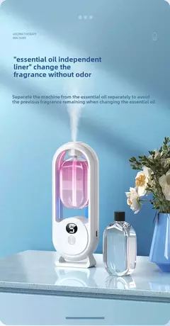 Difusor de aromaterapia inteligente, spray automático, ambientador, casa, quart - loja online