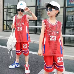 Imagem do Uniforme de Treinamento Infantil, Jersey de Basquete, Secagem Rápida, Camisa Co