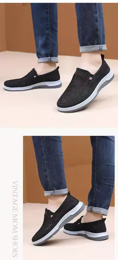 Tênis respirável de malha casual masculino, tênis de verão, sapato esportivo na internet