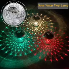 Imagem do Luzes flutuantes solares para piscina, à prova d&#39;água, led, energia solar,