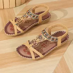 Sandálias femininas sapatos de verão sapatos de caminhada aconchegante de fest - comprar online