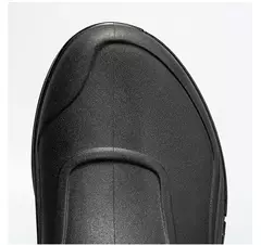 Botas de cano curto masculino, botas de chuva monocromáticas, sapatos de pesca - loja online
