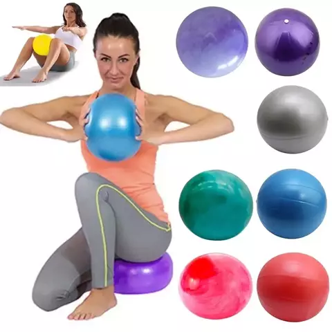 Novo 25cm bola de yoga exercício ginástica fitness pilates bola equilíbrio - comprar online