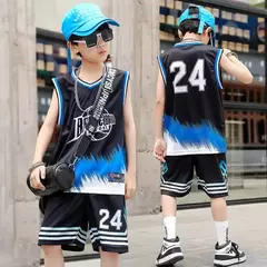 Uniforme de Treinamento Infantil, Jersey de Basquete, Secagem Rápida, Camisa Co - comprar online