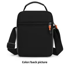 Imagem do Novo masculino crossbody sling saco de ombro mensageiro oxford à prova água mu