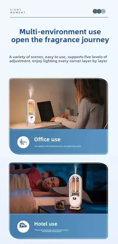Difusor de aromaterapia inteligente, spray automático, ambientador, casa, quart na internet