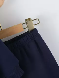 Crianças moda 2 pçs pulôver com capuz + calças ternos 1-8 anos meninos menin na internet
