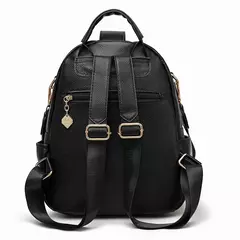 Luxo couro do plutônio mochila feminina moda bolsa de ombro senhoras grande capacidade - comprar online