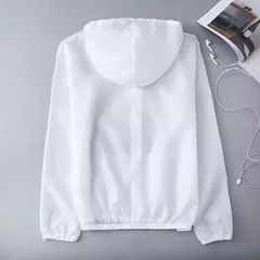 Casaco protetor solar verão feminino jaqueta de proteção solar anti-uv rápid - comprar online
