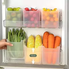 Caixas de armazenamento de geladeira alimentos frescos organizador para geladeira - comprar online