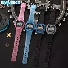 Imagem do Synoke estudante relógio digital unissex esporte relógio multifuncional esport