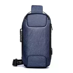 Weixier bolsa de ombro para homens, à prova d&#39;água, usb, crossbody, anti-r