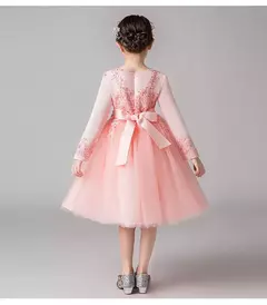 Meninas jovens casamento princesa elegante festa formal outono natal aniversári - loja online