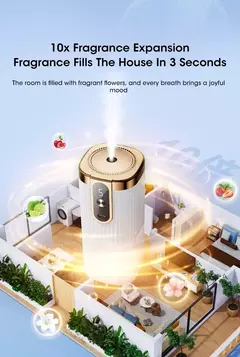Máquina de aromaterapia inteligente mini carregamento usb casa difusor de óleo