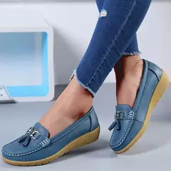 Sapatos femininos enfermeira mocassins sapatos clássicos apartamentos zapatos m - comprar online