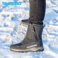 2025 botas masculinas de pesca à prova d'água, lã quente de inverno e botas d - Show Drop