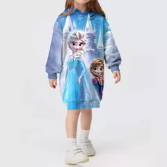 Imagem do Novas meninas camisola vestido dos desenhos animados festa jogar disney sereia i