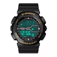 YIKAZE Relógio Esportivo Masculino Multifuncional LED Relógio Digital Grande M - loja online