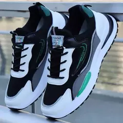 Imagem do 2025 sapatos casuais masculinos moda respirável esportes resistentes ao desgast