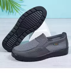 2023 verão venda quente tênis masculino moda casual sapatos de caminhada respi - Show Drop