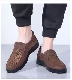 2023 verão venda quente tênis masculino moda casual sapatos de caminhada respi - loja online