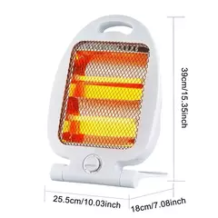Aquecedor de mesa pequeno aquecedor interno aquecedor elétrico de escritório a