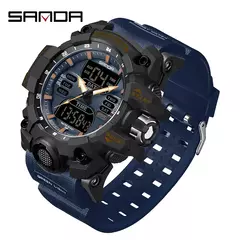 Sanda g estilo passo calorímetro único relógio eletrônico nightlight à prov - loja online