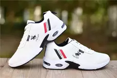 Moda Almofada de Ar dos homens Running Shoes Tamanho Grande 38-47 Sneakers Respi