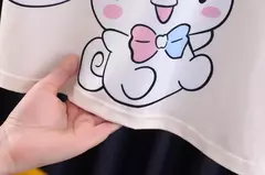 2024 outono crianças conjuntos de pijamas de seda leite menina menino pijamas c - loja online