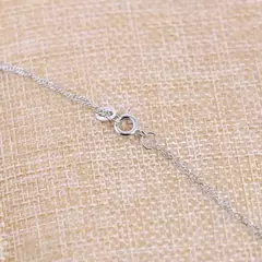 Colar de pingente zircônia cúbica incrustada jóias presente forma coração m - Show Drop