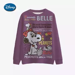 Disney feminino moletons e moletons mickey mouse outono primavera moletom outono