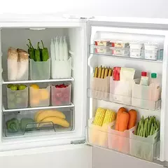 Caixas de armazenamento de geladeira alimentos frescos organizador para geladeira na internet