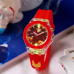 Disney-Relógios Infantis Mickey, Relógio de Pulso em Silicone, Princesa Elsa, - loja online