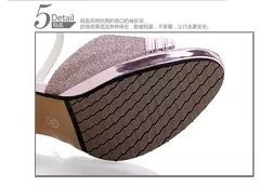 Sandálias femininas 2024 sapatos de verão mulher vestido sapatos bling sapatos - loja online