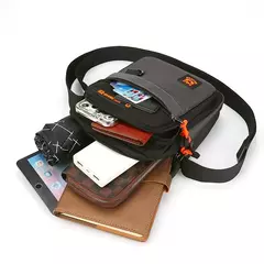 Novo masculino crossbody sling saco de ombro mensageiro oxford à prova água mu - loja online