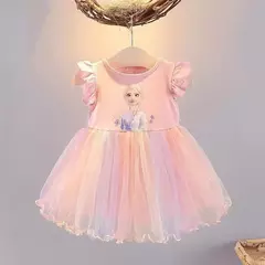 Disney Frozen Princess Dress para meninas, vestidos de mangá voadora, roupas in - loja online