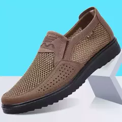 Mocassins respiráveis masculinos de verão, sapatos casuais macios e leves para - comprar online