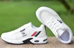Moda Almofada de Ar dos homens Running Shoes Tamanho Grande 38-47 Sneakers Respi - loja online